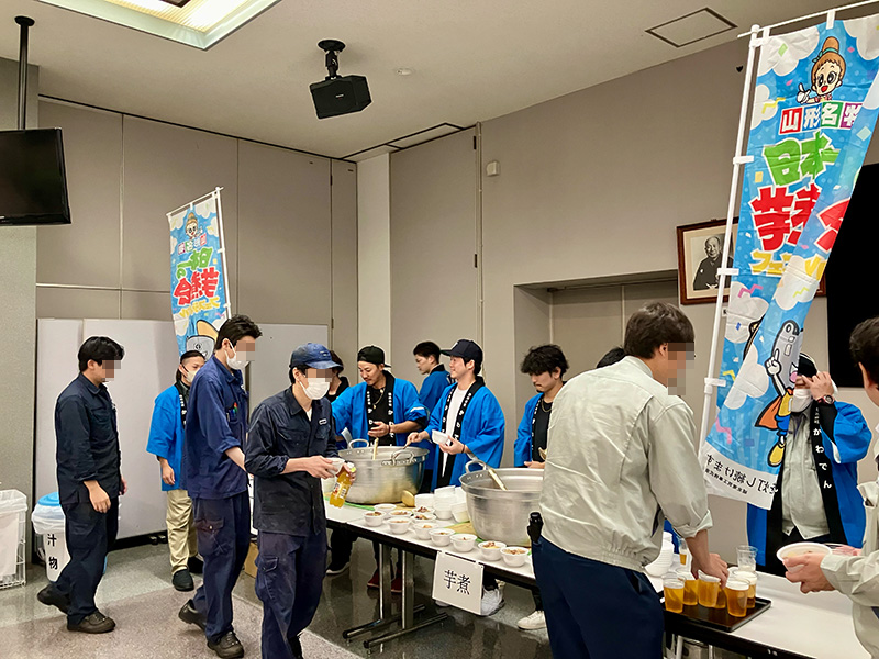 500食を振る舞いました